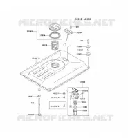 RESERVOIR CARBURANT/ROBINET pour Kawasaki GE5000A