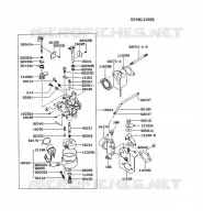 CARBURATEUR pour Kawasaki GE4500A
