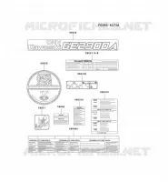 LABEL pour Kawasaki GE2900A