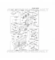 PANNEAU DE CONTROLE pour Kawasaki GE2900A