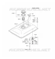 RESERVOIR CARBURANT/ROBINET pour Kawasaki GE2900A