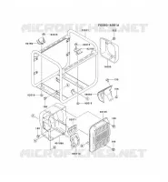 CH&Acirc;SSIS pour Kawasaki GE2900A