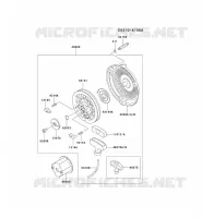 D&Eacute;MARREUR pour Kawasaki GE2900A