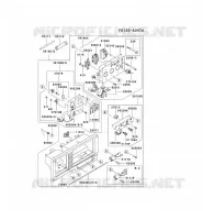 PANNEAU DE CONTROLE pour Kawasaki GE2900A