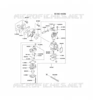 CARBURATEUR pour Kawasaki KTR26A