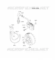 &Eacute;QUIPEMENT ELECTRIQUE pour Kawasaki KTR26A