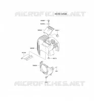 REFROIDISSEMENT pour Kawasaki KTR26A