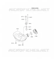 RESERVOIR CARBURANT/ROBINET pour Kawasaki KBL27A