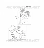REFROIDISSEMENT pour Kawasaki KCS525A