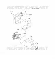 FILTRE &Agrave; AIR/POT D'&Egrave;CHAPPEMENT pour Kawasaki KCS525A