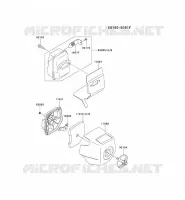 FILTRE &Agrave; AIR/POT D'&Egrave;CHAPPEMENT pour Kawasaki KCS525A