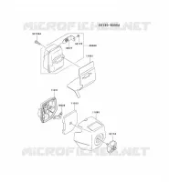 FILTRE &Agrave; AIR/POT D'&Egrave;CHAPPEMENT pour Kawasaki KBH27C