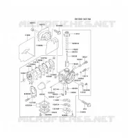 CARBURATEUR pour Kawasaki KBL33A