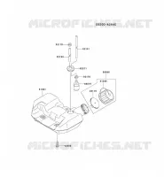 RESERVOIR/ROBINET pour Kawasaki KBL34A