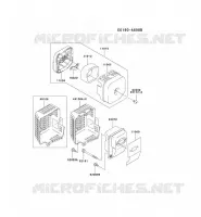 FILTRE &Agrave; AIR/POT D'&Egrave;CHAPPEMENT pour Kawasaki KBL34A