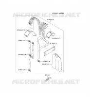 CINTRE pour Kawasaki KBH34A