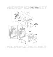 FILTRE &Agrave; AIR/POT D'&Egrave;CHAPPEMENT pour Kawasaki KBH34A