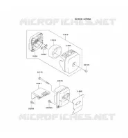 FILTRE &Agrave; AIR/POT D'&Egrave;CHAPPEMENT pour Kawasaki KBL34A