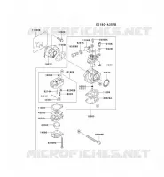 CARBURATEUR pour Kawasaki KBL34A