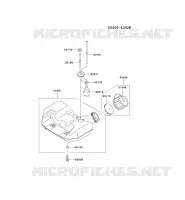 RESERVOIR CARBURANT/ROBINET pour Kawasaki KBL34A