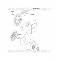 FILTRE &Agrave; AIR/POT D'&Egrave;CHAPPEMENT pour Kawasaki KGT35D