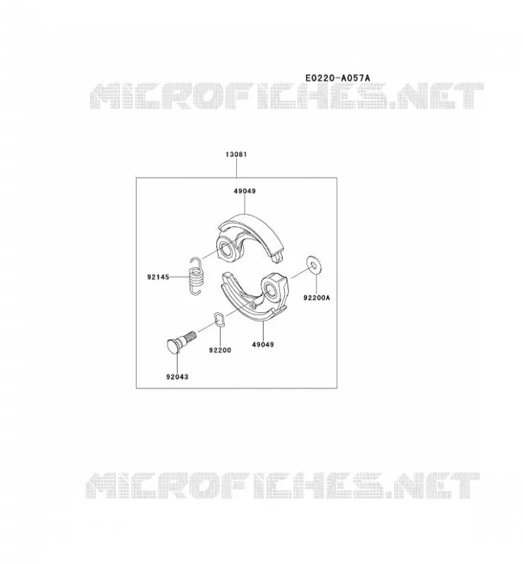 &Eacute;QUIPEMENT P.T.O Kawasaki Gardiennage HA HA035D KGT35D  HA035D-CS00