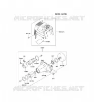 REFROIDISSEMENT pour Kawasaki KBH35B