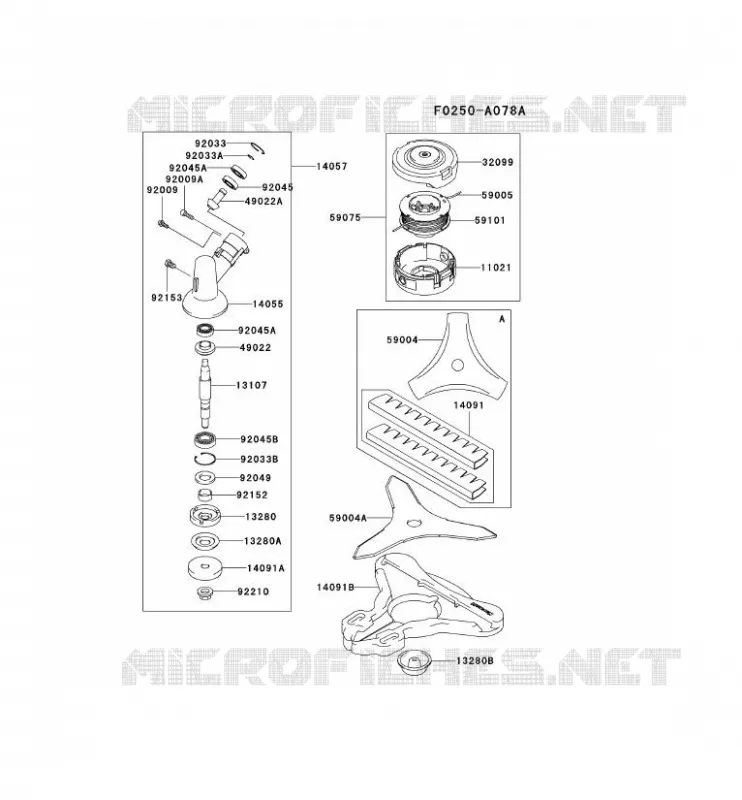 CASE/LAME Kawasaki Gardiennage HA HA048G KBH48A  HA048G-AS50