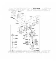 CARBURATEUR pour Kawasaki KBH48A