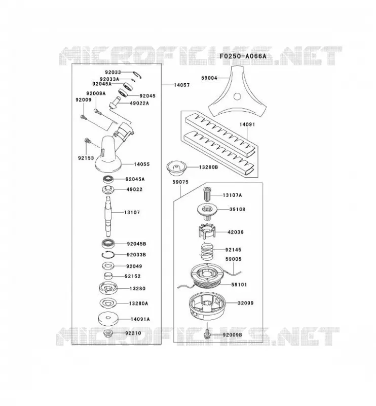 CASE/LAME Kawasaki Gardiennage HA HA048G KBH48A  HA048G-AT25