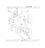 FILTRE &Agrave; AIR/POT D'&Egrave;CHAPPEMENT pour Kawasaki KHT600D