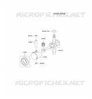 PISTON/VILEBREQUIN pour Kawasaki KHT600D