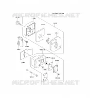 FILTRE &Agrave; AIR/POT D'&Egrave;CHAPPEMENT pour Kawasaki KHT750D
