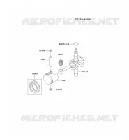 PISTON/VILEBREQUIN pour Kawasaki KHT750D