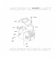 REFROIDISSEMENT pour Kawasaki KHT750D