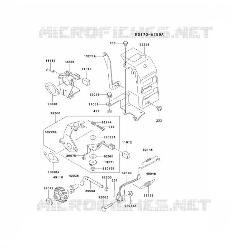 EQUIPEMENT DE CONTROLE Kawasaki Gardiennage HC HC080A KWN30A  HC080A-AS01