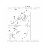 D&Eacute;MARREUR pour Kawasaki KEL26A