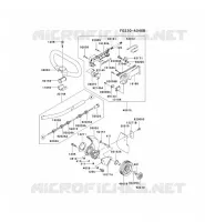 PIPE/GUIDON/GARDE pour Kawasaki KEL26A
