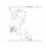 FILTRE &Agrave; AIR/POT D'&Egrave;CHAPPEMENT pour Kawasaki KMS27A