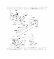PIPE/GUIDON/GARDE pour Kawasaki KMS27A