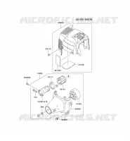 REFROIDISSEMENT pour Kawasaki KMS27A