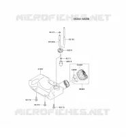 RESERVOIR CARBURANT/ROBINET pour Kawasaki KMS27A