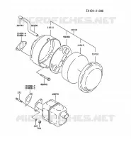 FILTRE &Agrave; AIR/POT D'&Egrave;CHAPPEMENT pour Kawasaki FA MOTORS