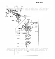 CARBURATEUR pour Kawasaki FA MOTORS