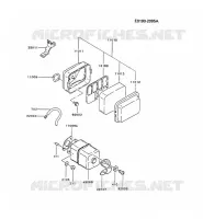 FILTRE &Agrave; AIR/POT D'&Egrave;CHAPPEMENT pour Kawasaki FA MOTORS