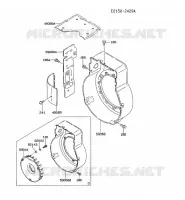 REFROIDISSEMENT pour Kawasaki FA MOTORS