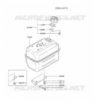 RESERVOIR CARBURANT/ROBINET pour Kawasaki FA MOTORS