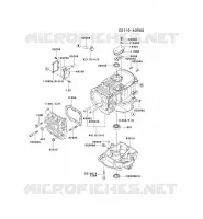 CULASSE/CARTER MOTEUR pour Kawasaki FB MOTORS