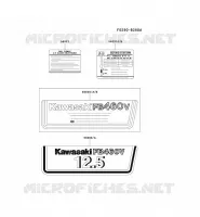 LABEL pour Kawasaki FB MOTORS