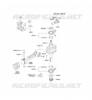 PISTON/VILEBREQUIN pour Kawasaki FB MOTORS